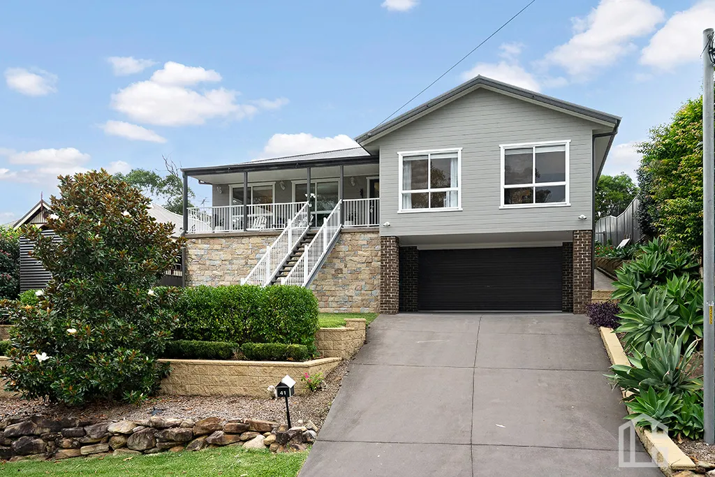 Modern home exterior at Cooroy Crescent, Yellow Rock — built by Steadfast Building Solutions