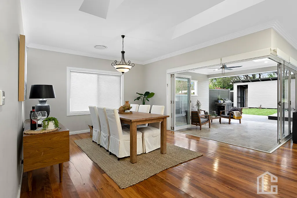 Renovated kitchen and dining area