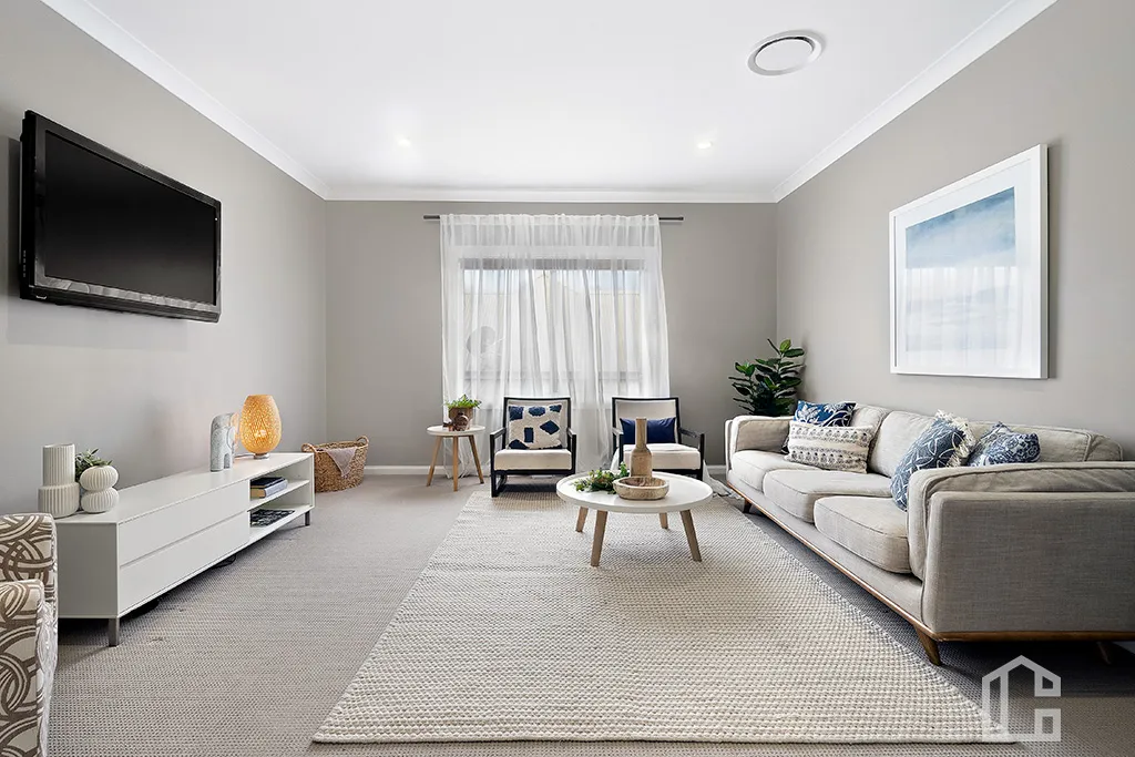 Living area — Cooroy Crescent, Yellow Rock